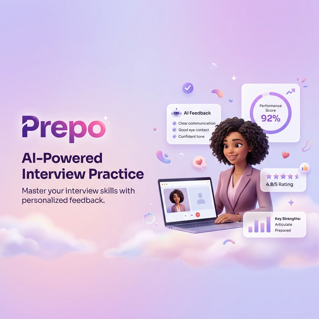 PrepoAI | AI Mock Interview Practice in Real-Time Video